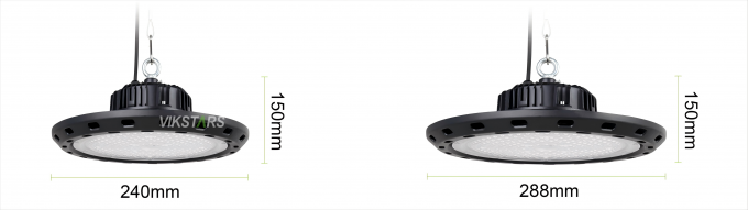 کیفیت بالا 100W 150W 200W چراغ های خلیج بالا طراحی کلاسیک برای پروژه انبار روشنایی صنعتی 6