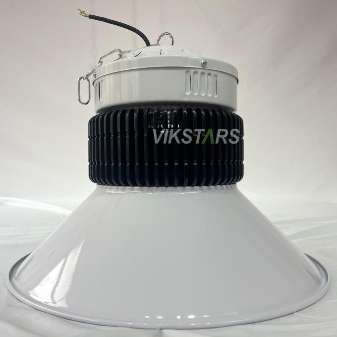 100W 150W 200W 250W آلومینیوم Fin LED چراغ های خلیج بالا برای روشنایی تجاری با بازتاب 2