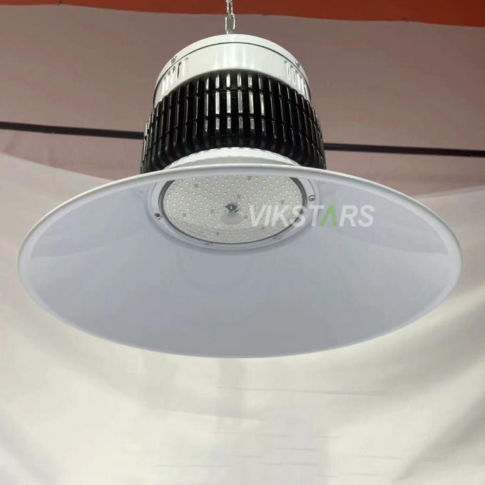 100W 150W 200W 250W آلومینیوم Fin LED چراغ های خلیج بالا برای روشنایی تجاری با بازتاب 3