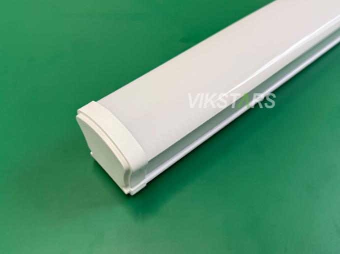 چراغ های خطی LED ارزان تر 36 وات لوله سه گانه ضد آب برای پارکینگ ضد آب 1200 میلی متر 4