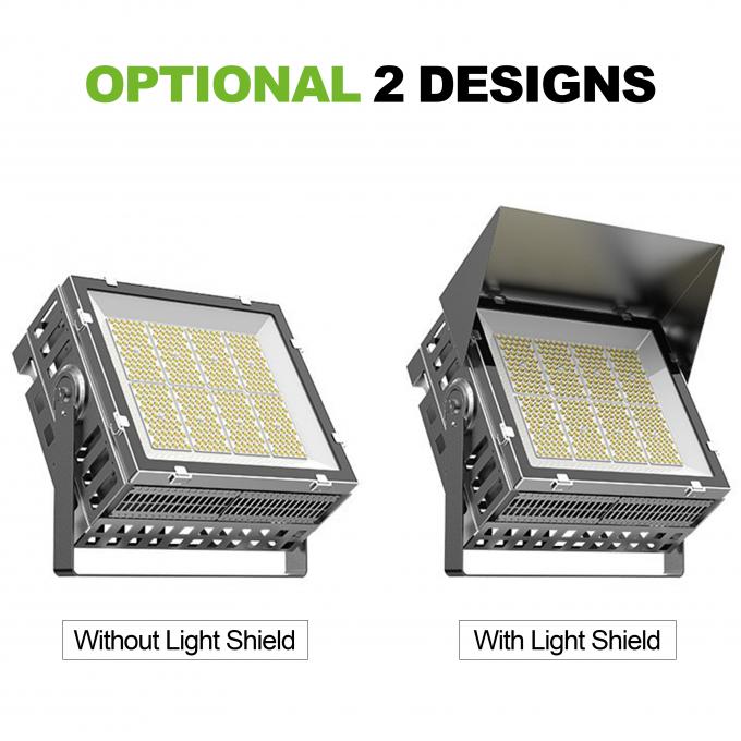 چراغ های سیلابی 400 وات 600 وات 1000 وات ضد آب 140Lm/W رفلکتور LED قیمت برای زمین ورزشی پروژکتورهای نور 1