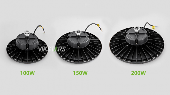 ارزان ترین قیمت چراغ های UFO 100W 150W 200W برای کارخانه کارگاه انبار 3