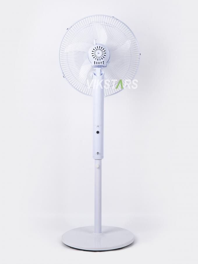 فن ایستاده خورشیدی 16 اینچ با نور صرفه جویی در انرژی برای ماهیگیری در فضای باز 19