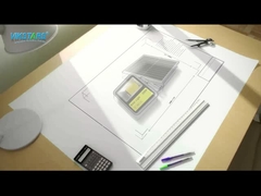 چراغ سیلاب خورشیدی 60 100 200 واتی برای چراغ روشنایی باغ پارک با طراحی منحصر به فرد مشکی