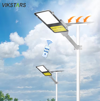خرید چراغ های خیابانی LED در فضای باز ضد آب IP65 با انرژی خورشیدی 12H برای روشنایی خیابان ساخت آنلاین