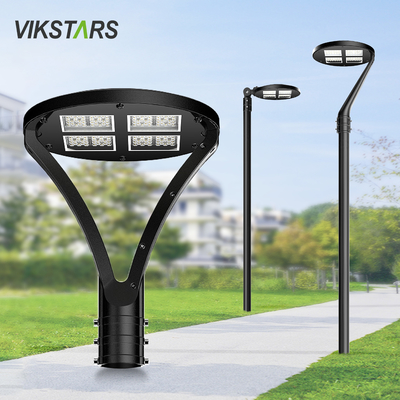 خرید چراغ های خیابانی باغ LED 100W با دو دست تک برای ویلا پارک باغ چشم انداز ساخت آنلاین