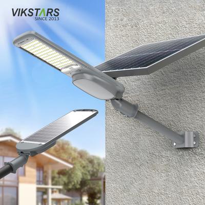 خرید قدرت بالا همه در یک 200W 300W 400W 500W چراغ های خیابانی خورشیدی تقسیم شده با پنل خورشیدی اضافی ساخت آنلاین