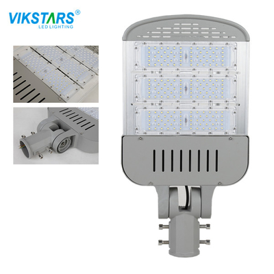 خرید چراغ خیابانی LED ضد آب 200 وات 5000 تا 39000 لیتری خاکستری ساخت آنلاین