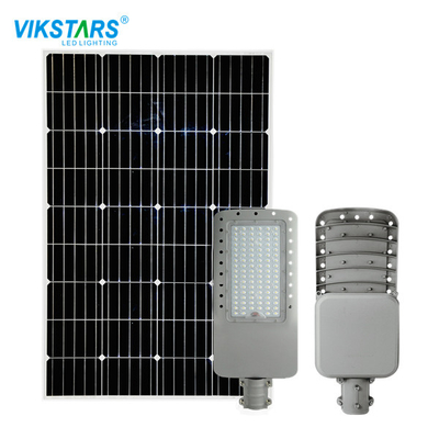 خرید SMD5730 150lm/W اسپلیت چراغ های خیابانی خورشیدی کنترل شارژ 50W 100W بدون سیم کشی ساخت آنلاین