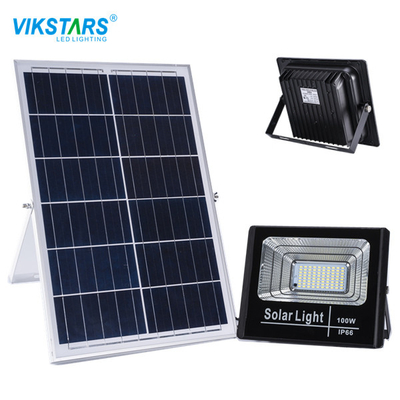 خرید بازوی براکت آلومینیومی 30 واتی 60 واتی خورشیدی 100 واتی LED Flood Light با باتری 3.7 ولت ساخت آنلاین