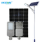 چراغ خیابانی انرژی خورشیدی 100W IP65 ضد آب برای روشنایی جاده مدرسه