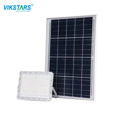 چراغ خورشیدی 300 واتی LED با سنسور نور و کنترل از راه دور برای روشنایی دروازه