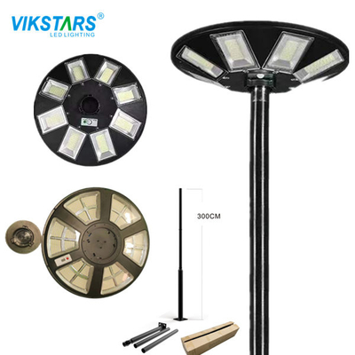 چراغ پارکی پرقدرت خورشیدی باغبانی 300 وات 120 درجه با 780 عدد LED