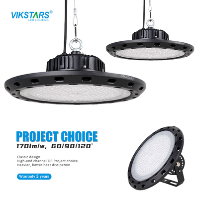 50w UFO High Bay Light برای انبار 150lm/W 3000 4000 5000k IP65 ضد آب
