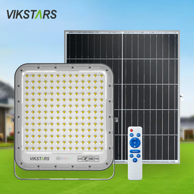 60w 100w 200w 300w LED نور خورشیدی سیلاب باتری قابل تعویض در فضای باز ضد آب