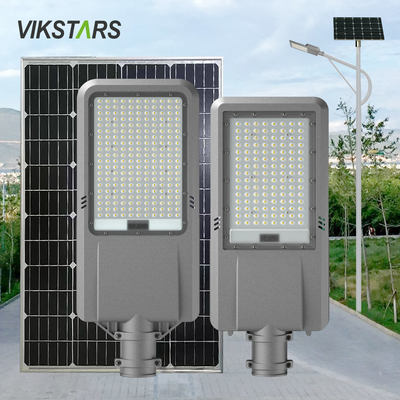 قدرت بالا 1000w 1500w چراغ های خیابان خورشیدی آلومینیوم چراغ های روشن روستایی