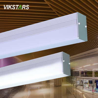 36W 3600lm 47 اینچ آویز خطی سفید روشنایی ال ای دی هیت سینک آلومینیومی