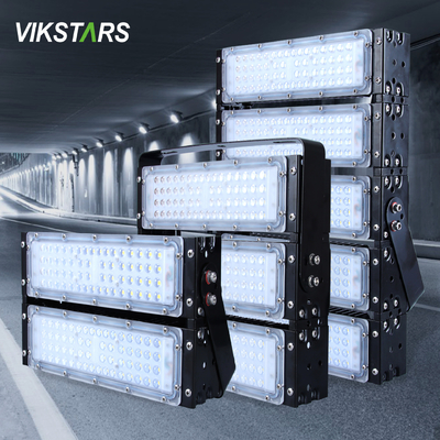 50W 100W 150W 200W 250W 300W آلومینیوم Fin چراغ های سیلاب LED IP65 طول عمر طولانی کیفیت خوب LED چراغ های بلند