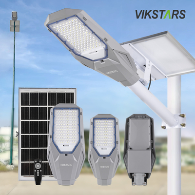 دو در یک چراغ های خیابان خورشیدی 100w 200w 300w 400w آلومینیوم طراحی کلاسیک فروش داغ لامپ های خورشیدی