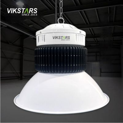 100W 150W 200W 250W آلومینیوم Fin LED چراغ های خلیج بالا برای روشنایی تجاری با بازتاب