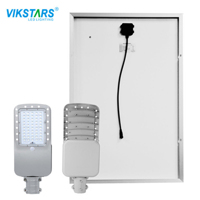 11.1V 40AH چراغ خیابانی خورشیدی LED 2.4G کنترل از راه دور 60 میلی متر قطب