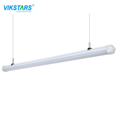 چراغ LED 1200 میلی‌متری IP65 سه‌گانه 100 تا 120 لیتر بر وات برای ایستگاه اتوبوس در فضای باز