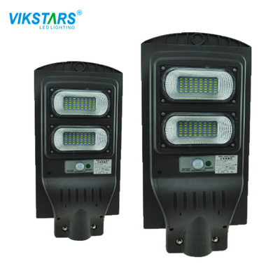چراغ خیابانی خورشیدی 60 وات ABS بدنه لامپ پلاستیکی SMD 5730 چراغ خیابان ضد آب